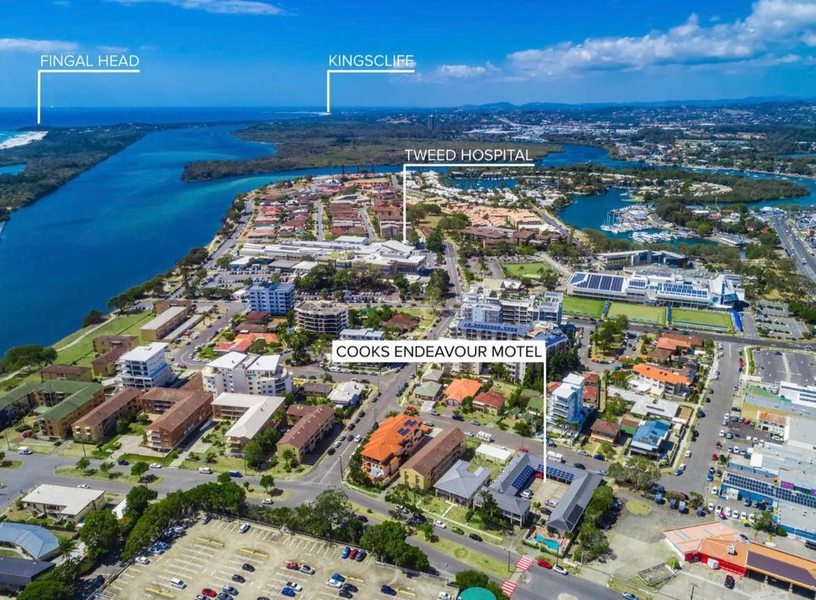 Cooks Endeavour Motor Inn Tweed Heads Eksteriør bilde