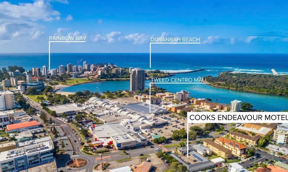 Cooks Endeavour Motor Inn Tweed Heads Eksteriør bilde